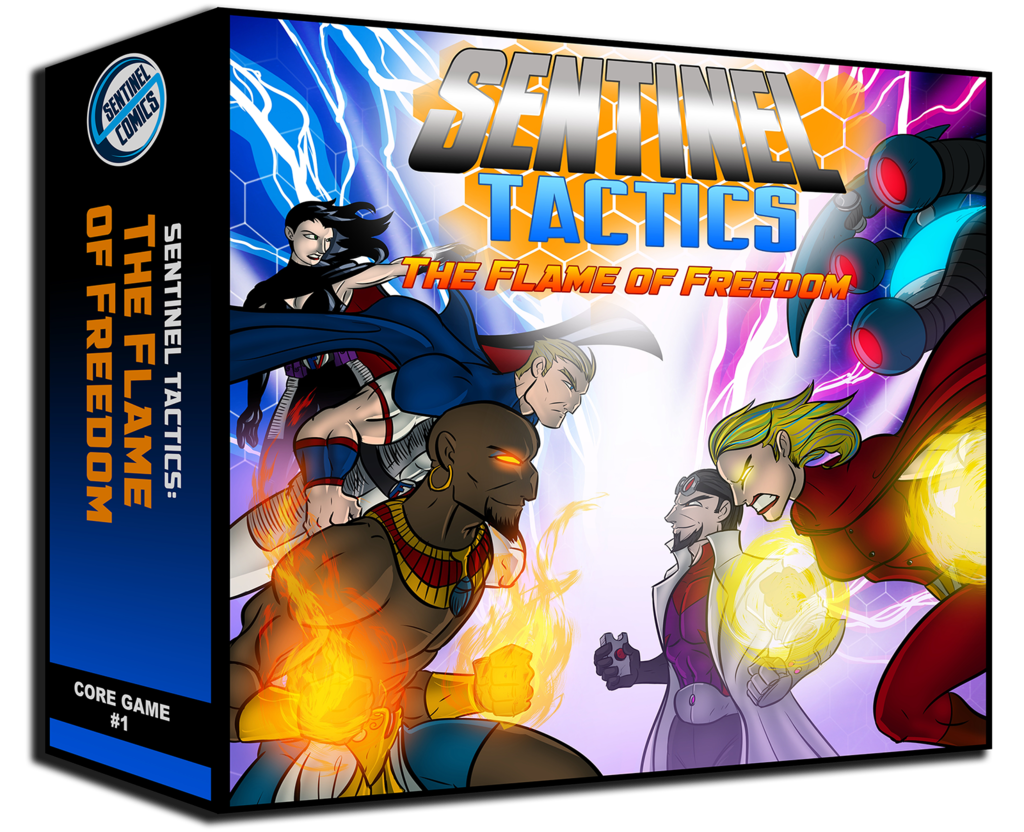Greater Than Games, LLC Sentinel Tactics: The Flame Of Freedom Board Games 1 Greater Than Games, LLC Sentinel Tactics: The Flame Of Freedom Board Games
