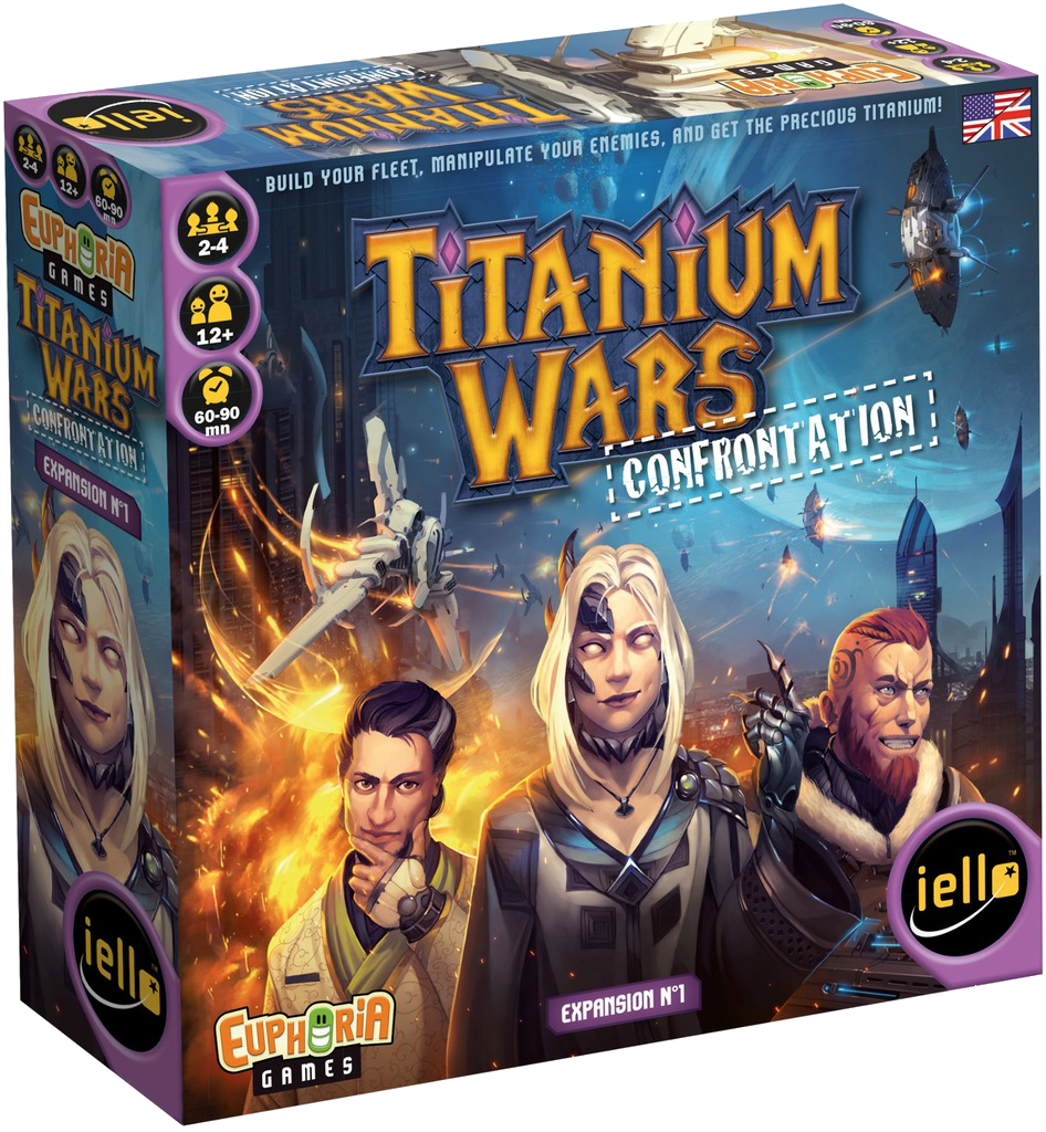 IELLO Titanium Wars: Confrontation Board Games 1 IELLO Titanium Wars: Confrontation Board Games