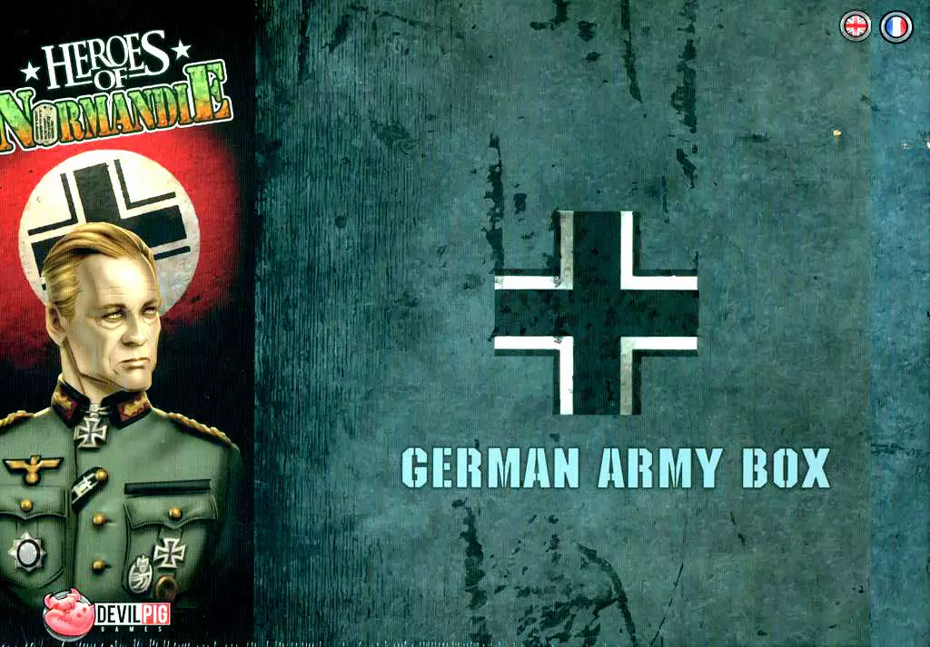 Devil Pig Games Heroes Of Normandie: German Army Box Board Games 1 Devil Pig Games Heroes Of Normandie: German Army Box Board Games