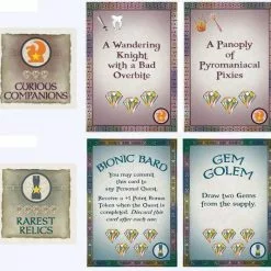 Eagle-Gryphon Games Fantastiqa: Curious Companions And Rarest Relics Expansion