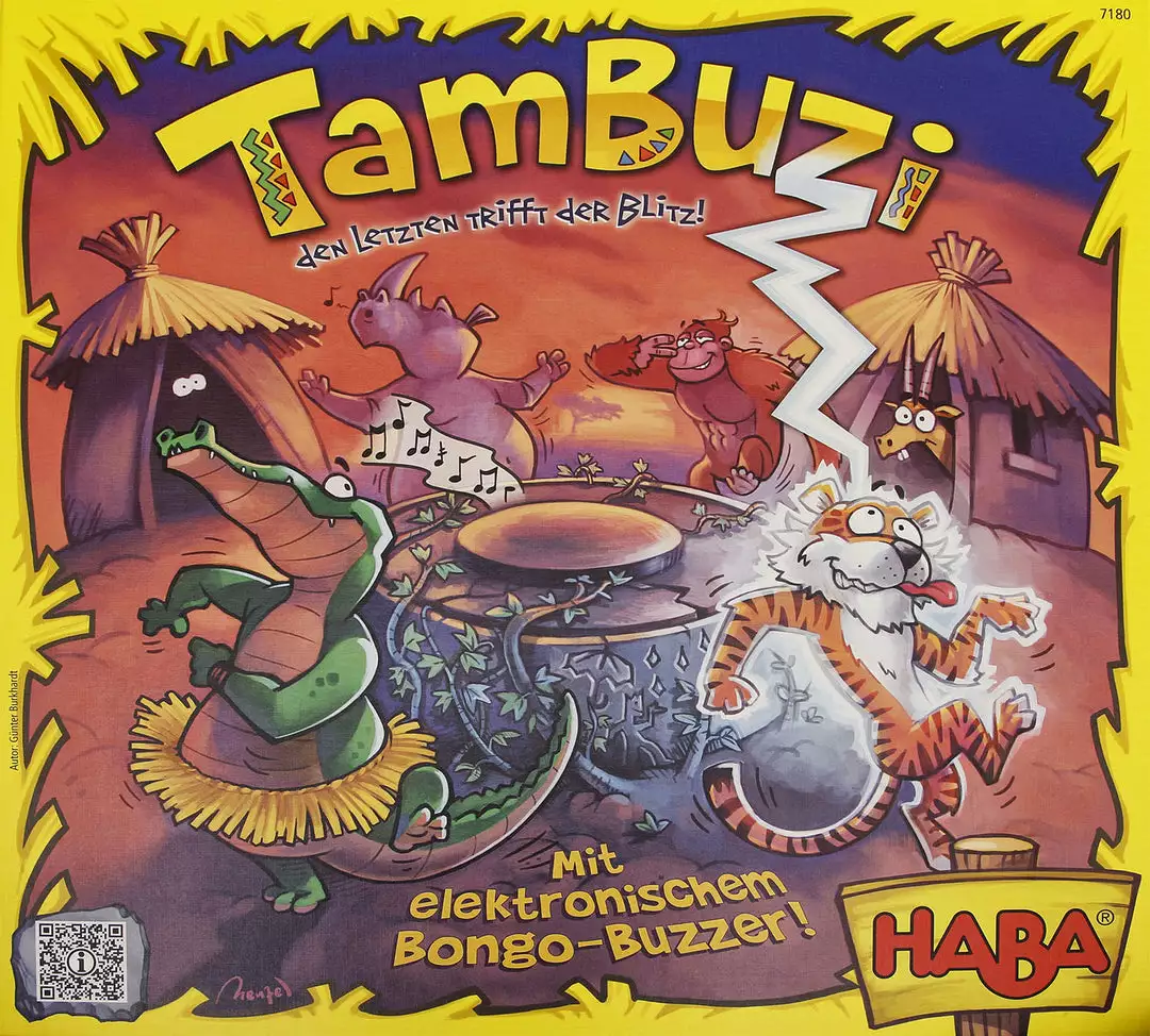 HABA Board Games Tambuzi ... Den Letzten Trifft Der Blitz! 1 HABA Board Games Tambuzi ... Den Letzten Trifft Der Blitz!
