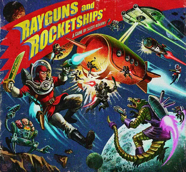 IDW Games Rayguns And Rocketships Board Games 1 IDW Games Rayguns And Rocketships Board Games