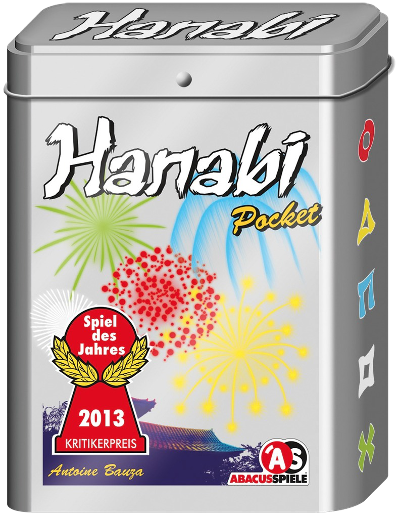 ABACUSSPIELE Board Games Hanabi Pocket (German Import) 1 ABACUSSPIELE Board Games Hanabi Pocket (German Import)