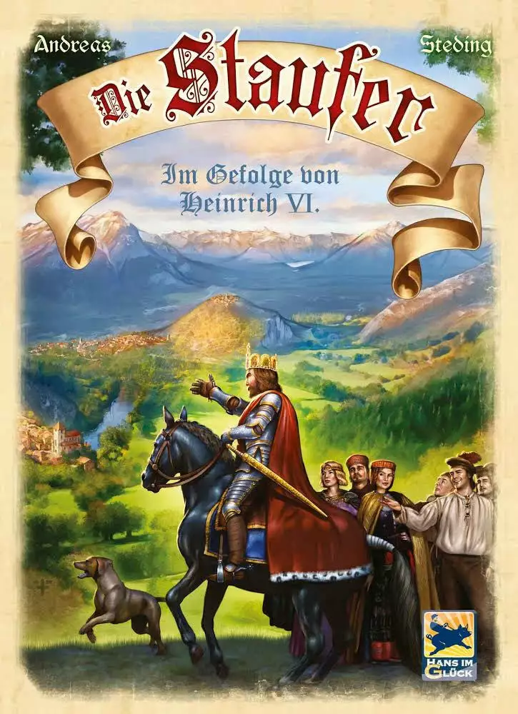 Z-Man Games Board Games Die Staufer (aka The Staufer Dynasty) (German Import) 1 Z-Man Games Board Games Die Staufer (aka The Staufer Dynasty) (German Import)