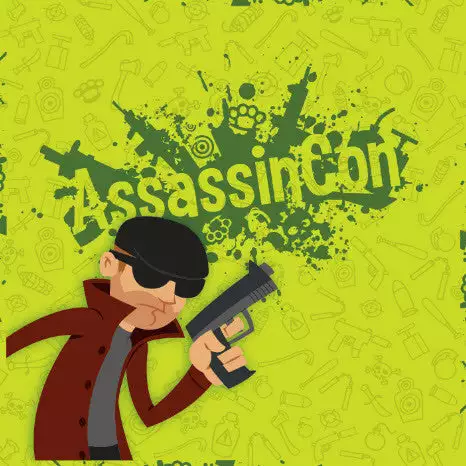 Mayday Games Board Games AssassinCon (Green Box Edition) 1 Mayday Games Board Games AssassinCon (Green Box Edition)