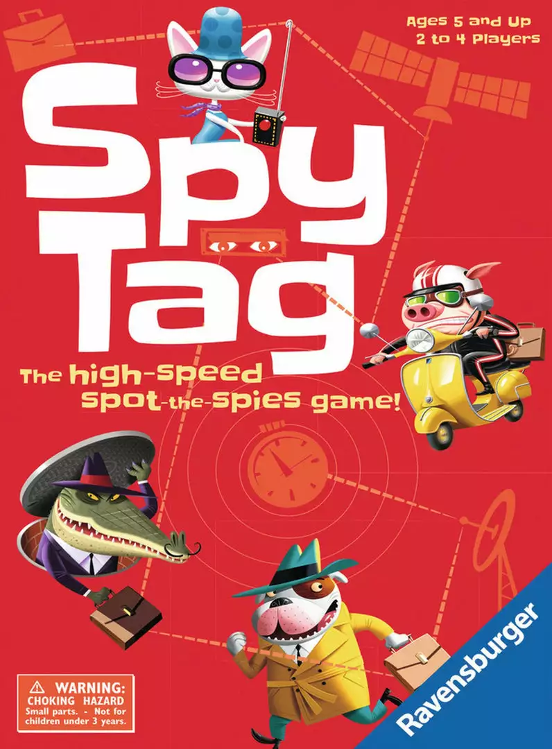 Ravensburger Board Games Spy Tag 1 Ravensburger Board Games Spy Tag