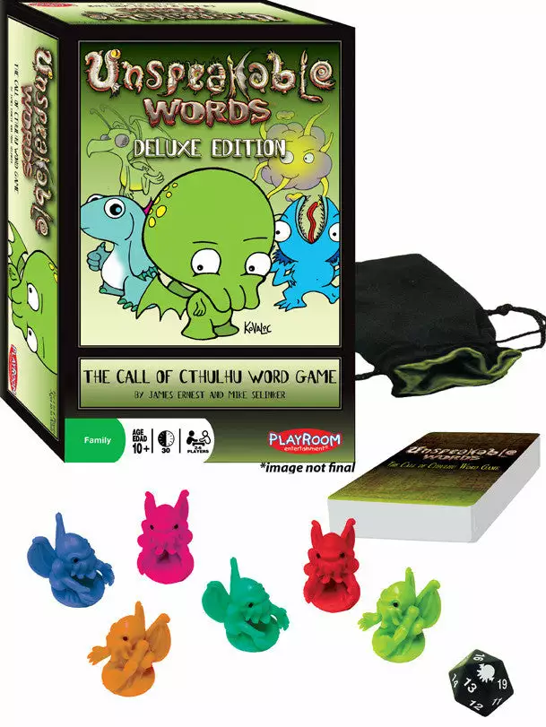 Playroom Entertainment Unspeakable Words (Deluxe Edition) Board Games 1 Playroom Entertainment Unspeakable Words (Deluxe Edition) Board Games