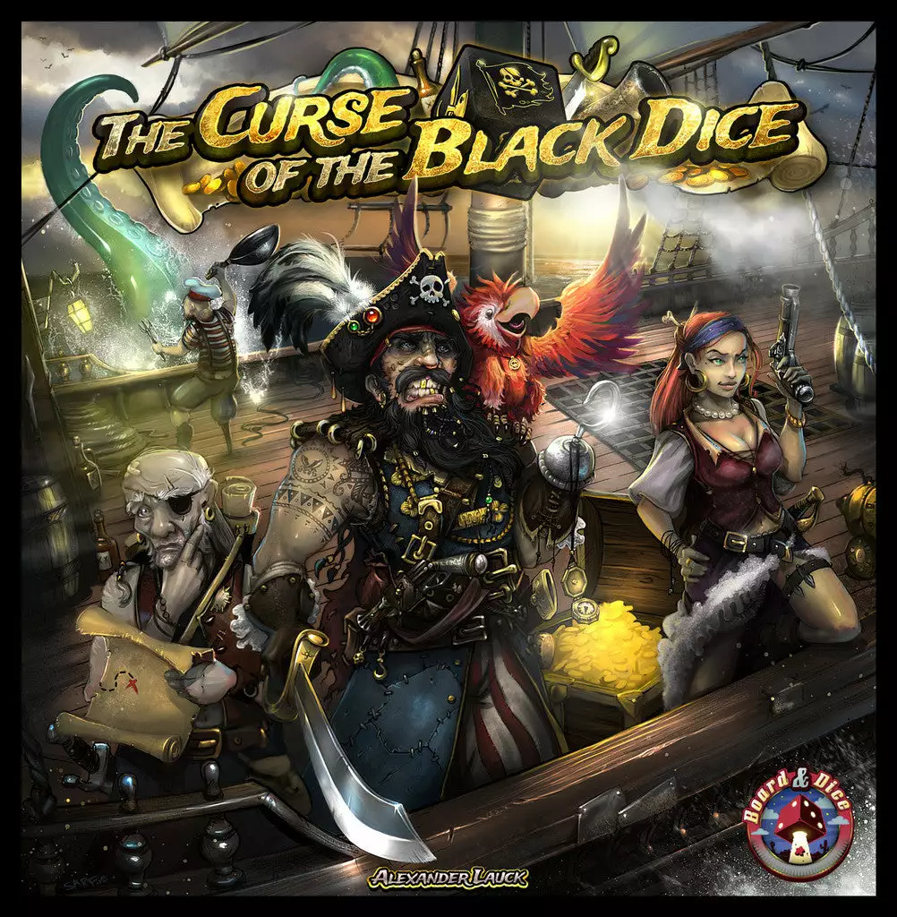 Board&Dice The Curse Of The Black Dice Board Games 1 Board&Dice The Curse Of The Black Dice Board Games