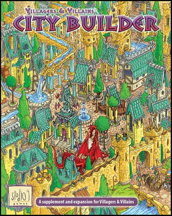 Studio 9 Games Villagers & Villains: City Builder Board Games 1 Studio 9 Games Villagers & Villains: City Builder Board Games