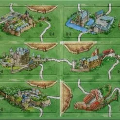 Hans Im Glück Carcassonne: Burgen In Deutschland (German Import) Board Games
