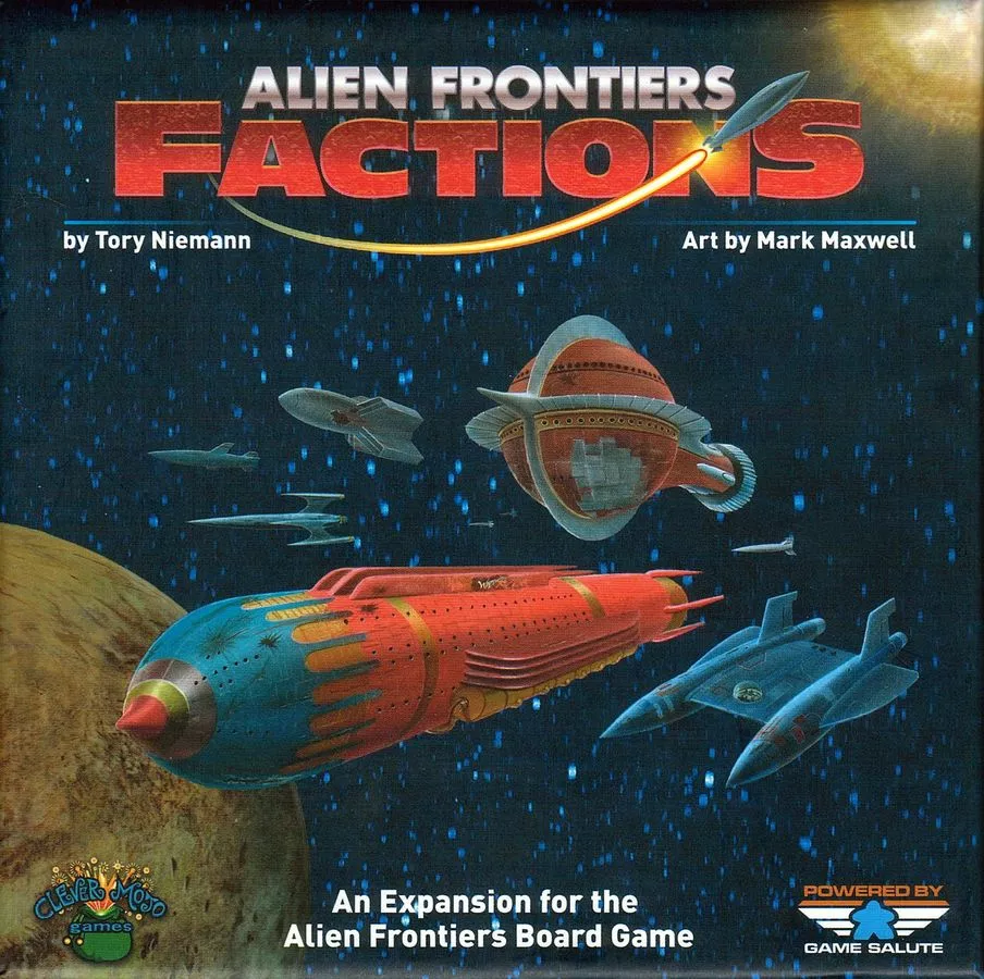Clever Mojo Games Alien Frontiers: Factions (2nd Edition) 1 Clever Mojo Games Alien Frontiers: Factions (2nd Edition)