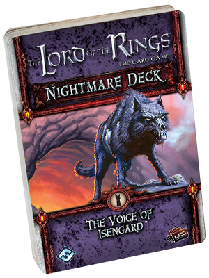 Fantasy Flight Games The Lord Of The Rings: The Card Game - Nightmare Deck: The Voice Of Isengard 1 Fantasy Flight Games The Lord Of The Rings: The Card Game - Nightmare Deck: The Voice Of Isengard
