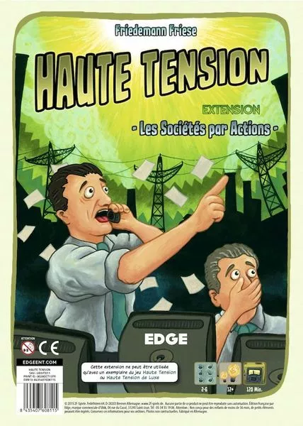 Edge Entertainment Haute Tension - Les Sociétés Par Actions + Collector Box Board Games 1 Edge Entertainment Haute Tension - Les Sociétés Par Actions + Collector Box Board Games
