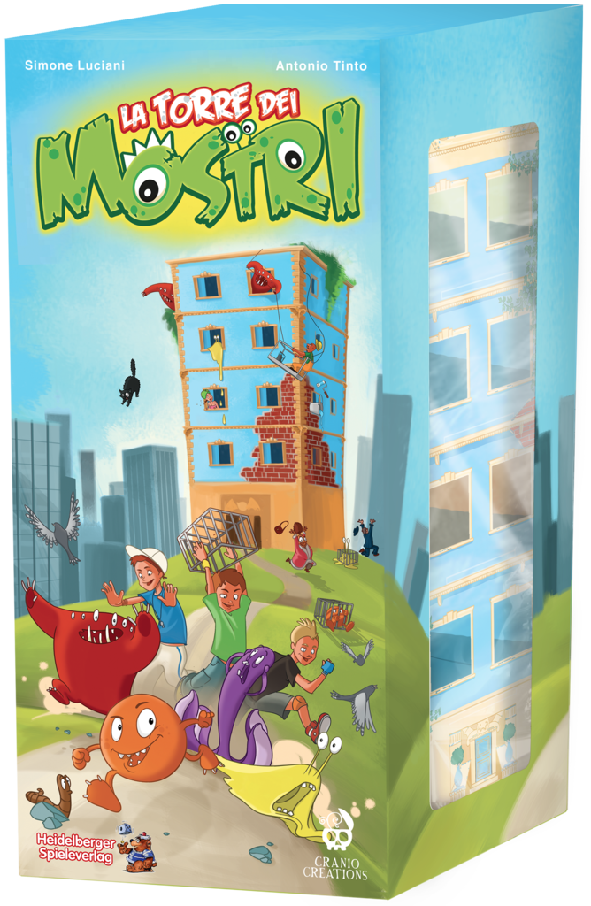 Cranio Creations Monsters' Tower Board Games 1 Cranio Creations Monsters' Tower Board Games