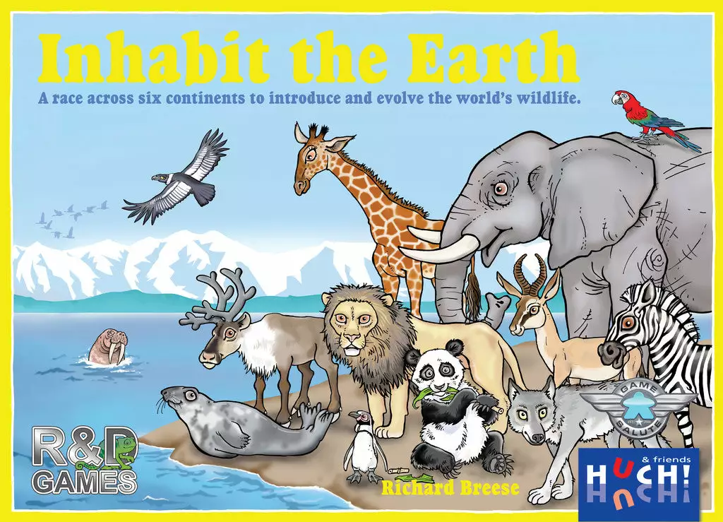 R&D Games Inhabit The Earth Board Games 1 R&D Games Inhabit The Earth Board Games