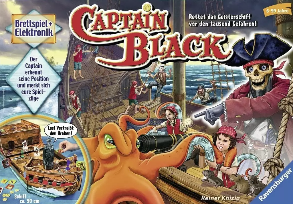 Ravensburger Captain Black (Import) Board Games 1 Ravensburger Captain Black (Import) Board Games