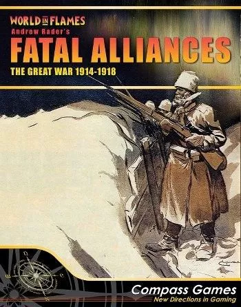 Compass Games Fatal Alliances: The Great War Board Games 1 Compass Games Fatal Alliances: The Great War Board Games