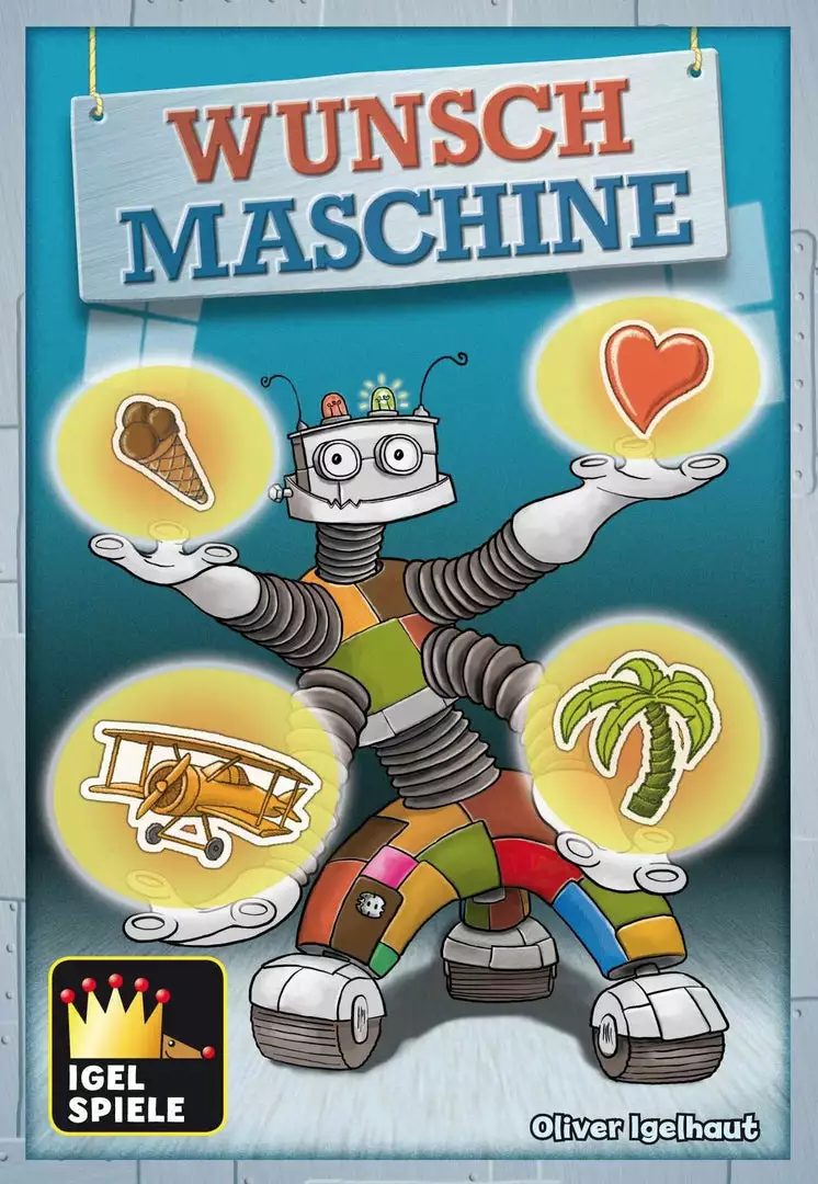 Igel Spiele Board Games Wunschmaschine (German Import) 1 Igel Spiele Board Games Wunschmaschine (German Import)