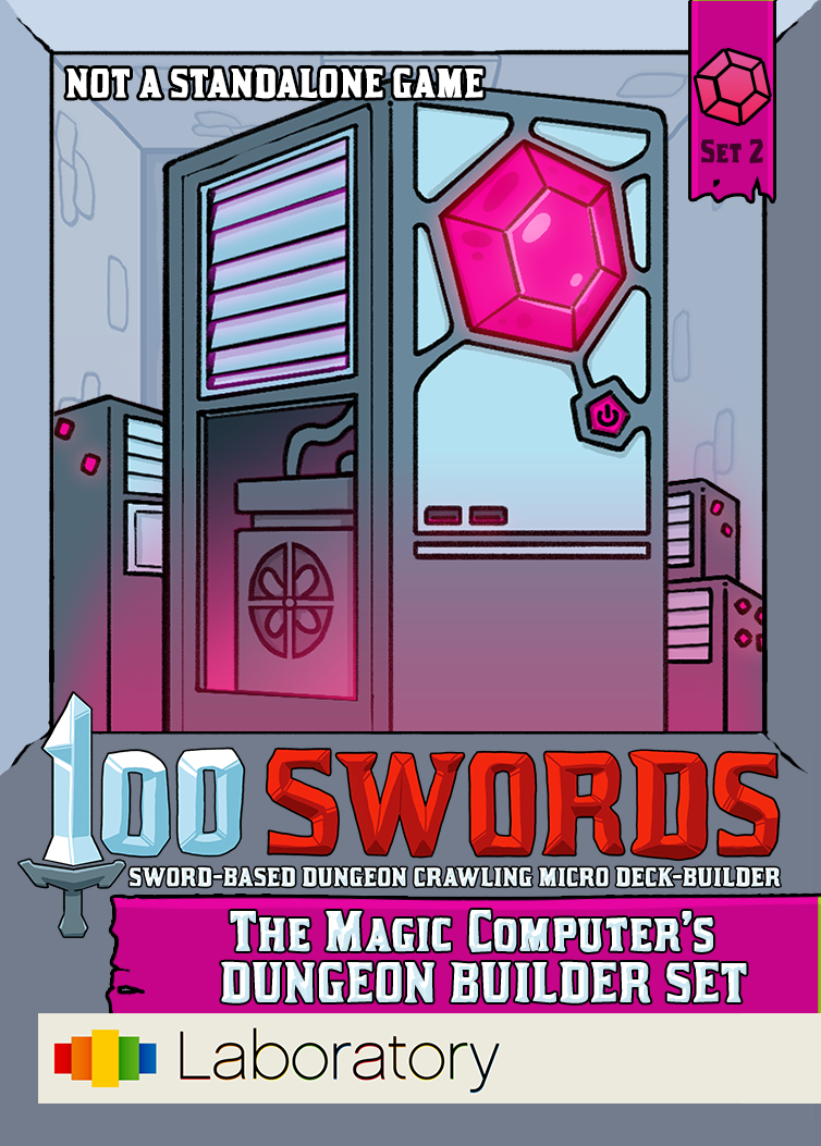 Laboratory Games Board Games 100 Swords: The Magic Computer's Dungeon Builder Set 1 Laboratory Games Board Games 100 Swords: The Magic Computer's Dungeon Builder Set