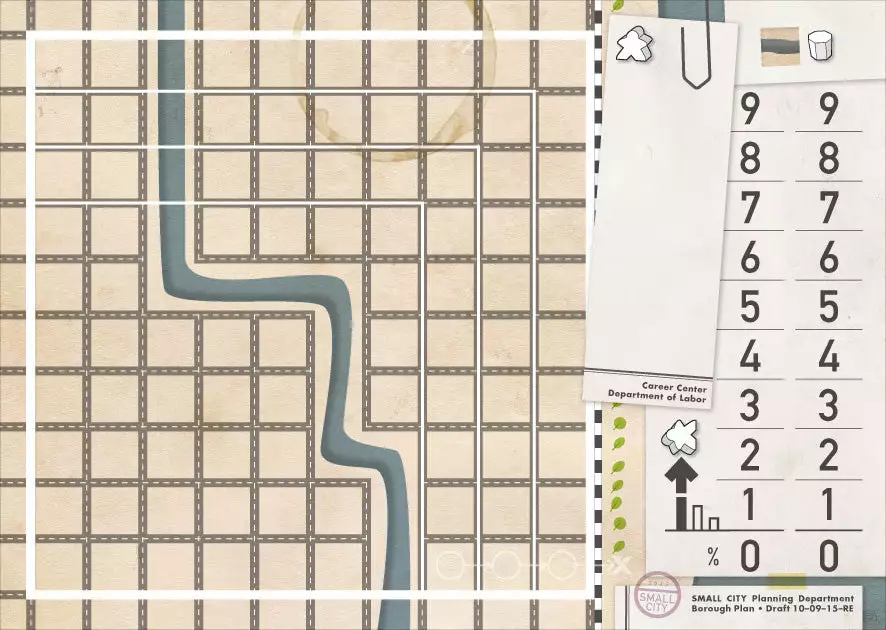 AVStudioGames Small City: Player Boards Expansion #2 - The Rivers 1 AVStudioGames Small City: Player Boards Expansion #2 - The Rivers