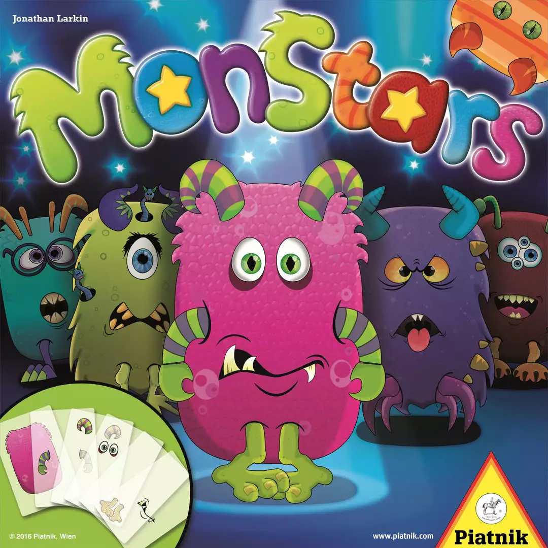 Piatnik Board Games MonStars (German Import) 1 Piatnik Board Games MonStars (German Import)