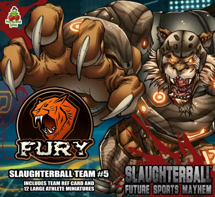 Frog The What Games Slaughterball: Team Fury Board Games 1 Frog The What Games Slaughterball: Team Fury Board Games
