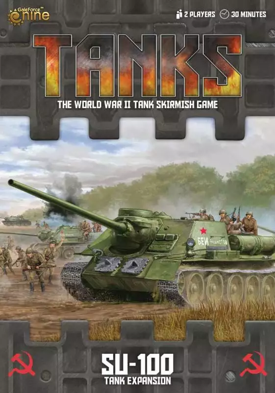 Gale Force Nine Board Games Tanks: Soviet SU-100 Tank Expansion 1 Gale Force Nine Board Games Tanks: Soviet SU-100 Tank Expansion