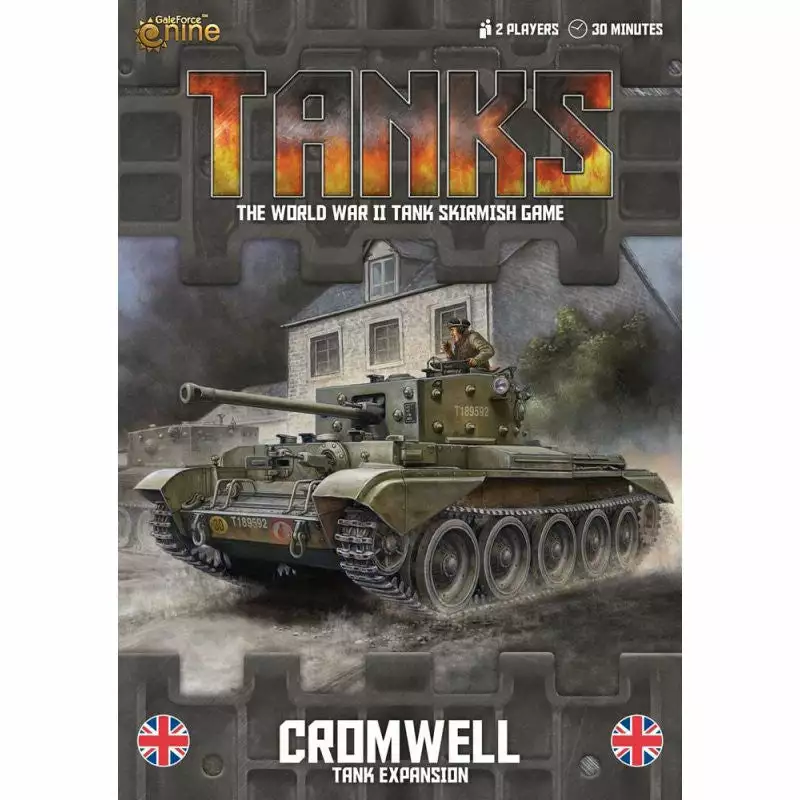 Gale Force Nine Board Games Tanks: British Cromwell Tank Expansion 1 Gale Force Nine Board Games Tanks: British Cromwell Tank Expansion