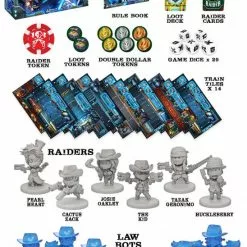 Ninja Division Rail Raiders Infinite Board Games