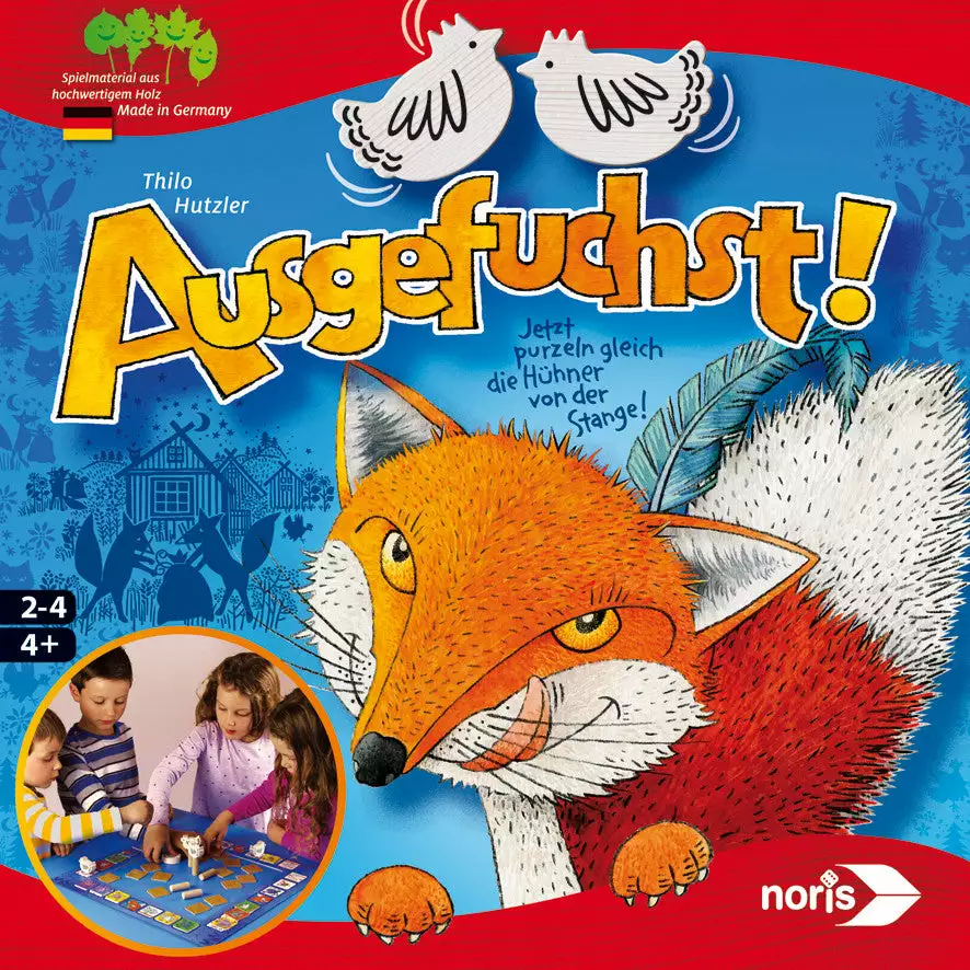 Noris Spiele Board Games Ausgefuchst! 1 Noris Spiele Board Games Ausgefuchst!