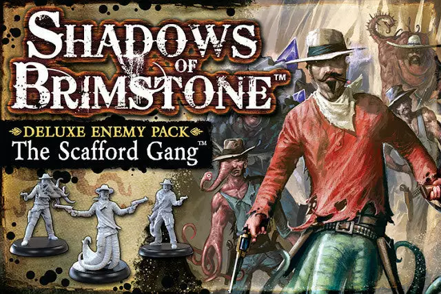 Flying Frog Productions Shadows Of Brimstone: The Scafford Gang Deluxe Enemy Pack Board Games 1 Flying Frog Productions Shadows Of Brimstone: The Scafford Gang Deluxe Enemy Pack Board Games