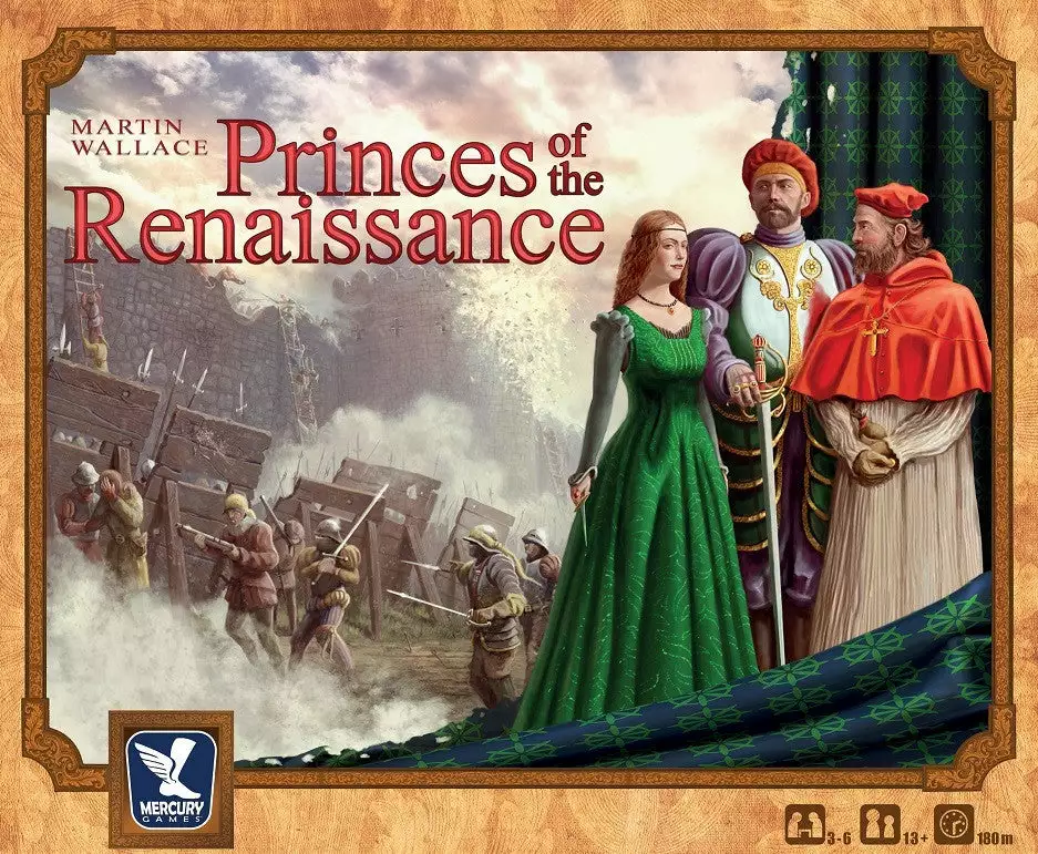Mercury Games Princes Of The Renaissance (Includes Promo Tiles) Board Games 1 Mercury Games Princes Of The Renaissance (Includes Promo Tiles) Board Games