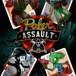 Cryptozoic Entertainment Poker Assault Board Games