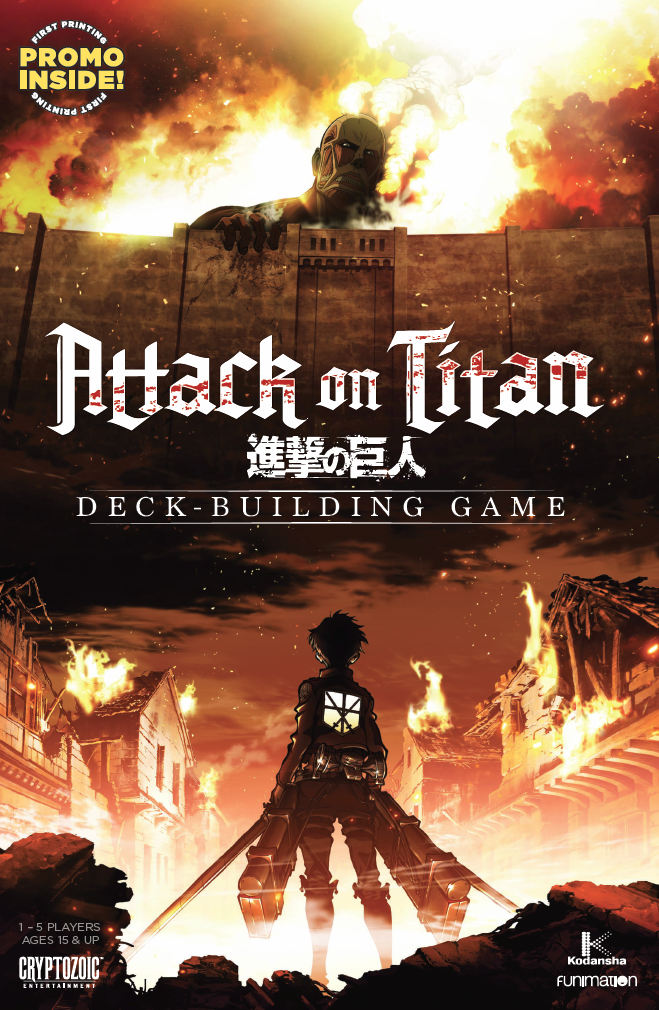 Cryptozoic Entertainment Attack On Titan: Deck-Building Game 1 Cryptozoic Entertainment Attack On Titan: Deck-Building Game