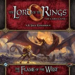 Fantasy Flight Games The Lord Of The Rings: The Card Game - The Flame Of The West Board Games