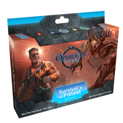 Hack And Slash Games Board Games Ophidian 2360: Survival Of The Fittest - War Machine Vs. Bio-Hazard