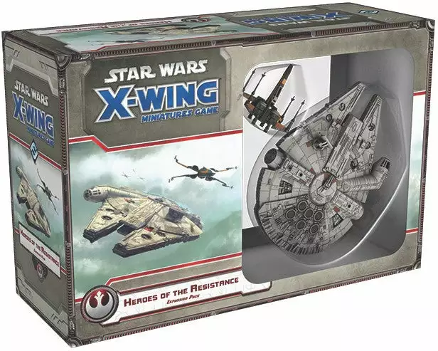 Fantasy Flight Games Star Wars: X-Wing Miniatures Game - Heroes Of The Resistance Expansion Pack 1 Fantasy Flight Games Star Wars: X-Wing Miniatures Game - Heroes Of The Resistance Expansion Pack