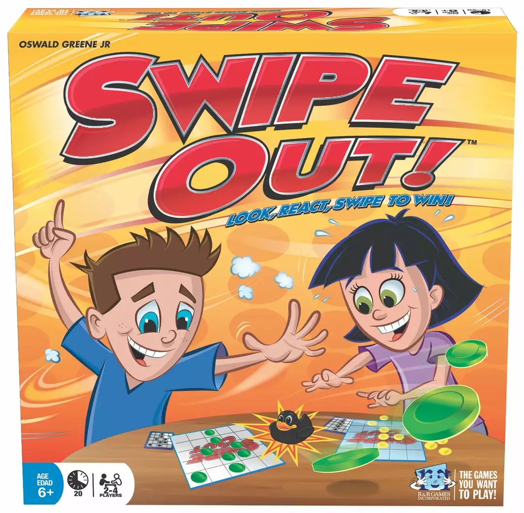 R&R Games Swipe Out! 1 R&R Games Swipe Out!