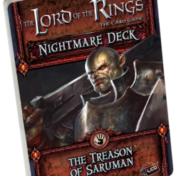 Fantasy Flight Games Board Games The Lord Of The Rings: The Card Game - Nightmare Deck: The Treason Of Saruman