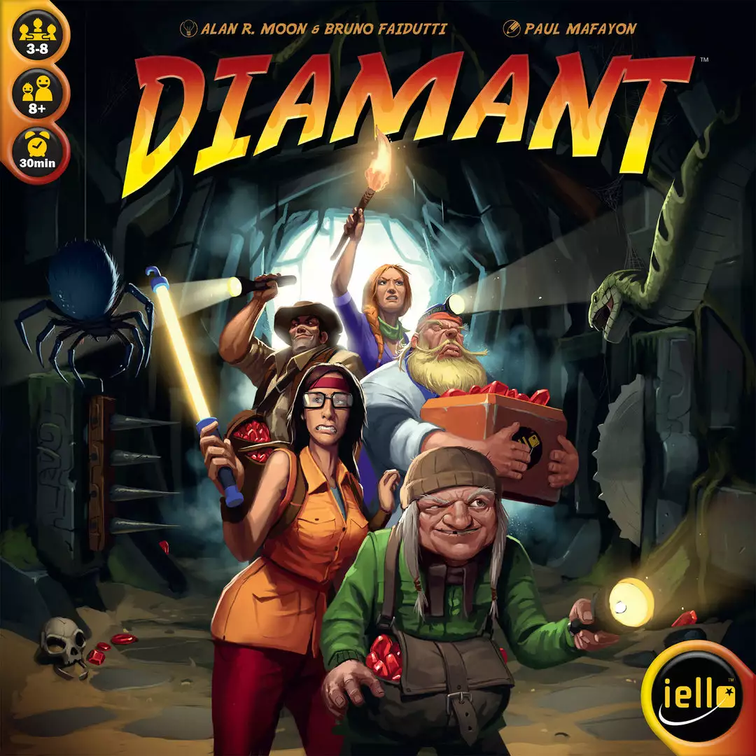 IELLO Diamant (English) (Import) Board Games 1 IELLO Diamant (English) (Import) Board Games