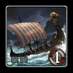 White Goblin Games Board Games Völuspá: Longship (Import)