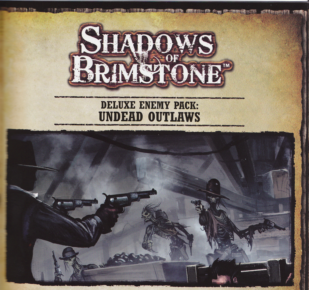 Flying Frog Productions Board Games Shadows Of Brimstone: Undead Outlaws Deluxe Enemy Pack 1 Flying Frog Productions Board Games Shadows Of Brimstone: Undead Outlaws Deluxe Enemy Pack