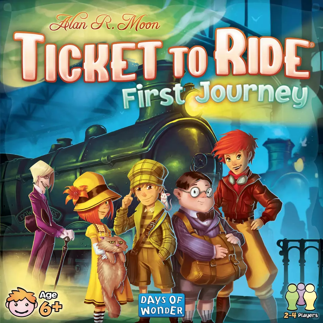 Days Of Wonder Ticket To Ride: First Journey (U.S.) 1 Days Of Wonder Ticket To Ride: First Journey (U.S.)