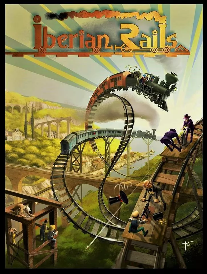 Monsoon Publishing Iberian Rails Board Games 1 Monsoon Publishing Iberian Rails Board Games