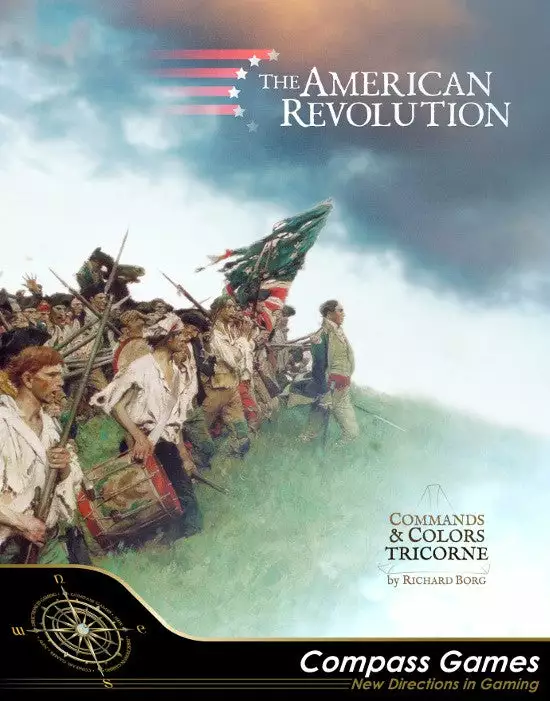 Compass Games Commands & Colors Tricorne: The American Revolution Board Games 1 Compass Games Commands & Colors Tricorne: The American Revolution Board Games