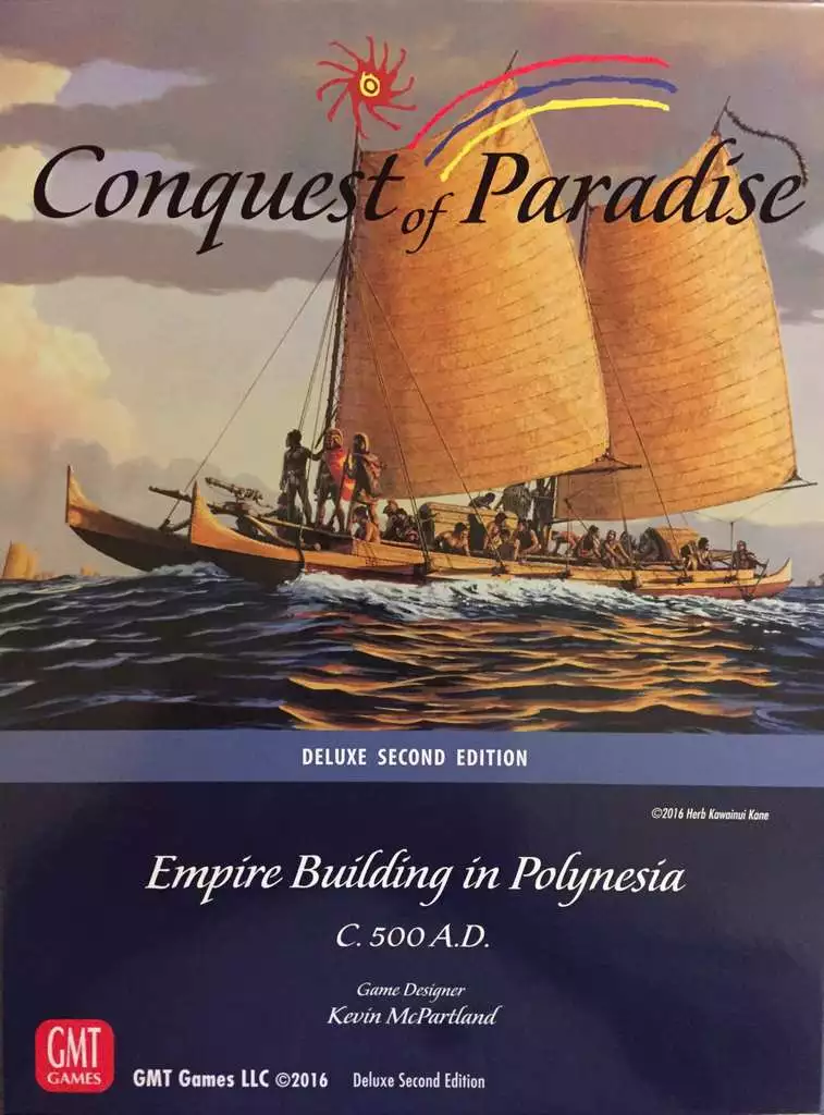GMT Games Board Games Conquest Of Paradise (Second Edition) *PRE-ORDER* 1 GMT Games Board Games Conquest Of Paradise (Second Edition) *PRE-ORDER*