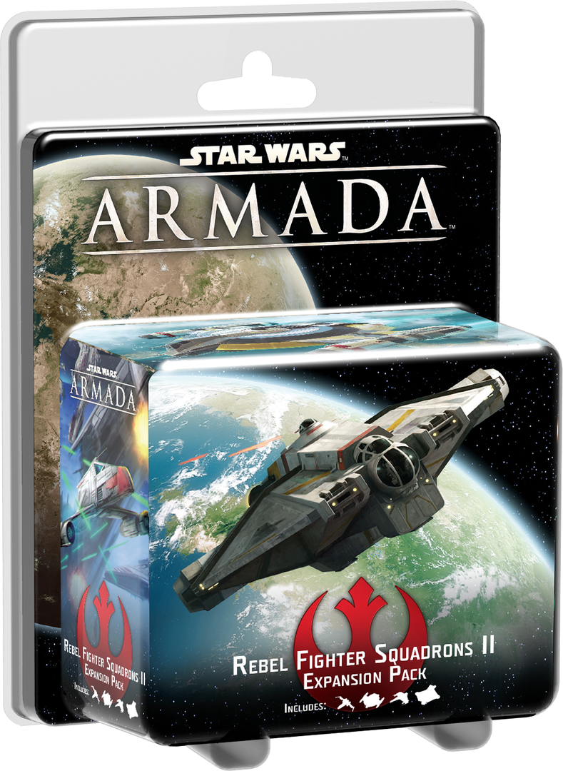Fantasy Flight Games Star Wars: Armada - Rebel Fighter Squadrons II Expansion Pack 1 Fantasy Flight Games Star Wars: Armada - Rebel Fighter Squadrons II Expansion Pack