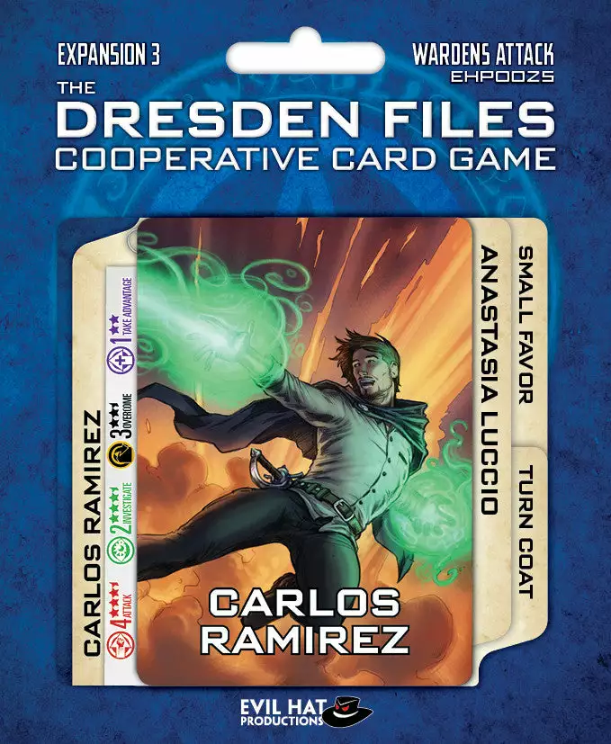 Evil Hat Productions Board Games The Dresden Files Cooperative Card Game: Wardens Attack 1 Evil Hat Productions Board Games The Dresden Files Cooperative Card Game: Wardens Attack