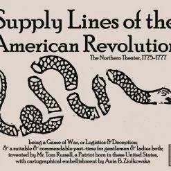 Hollandspiele Supply Lines Of The American Revolution: The Northern Theater, 1775-1777 Board Games