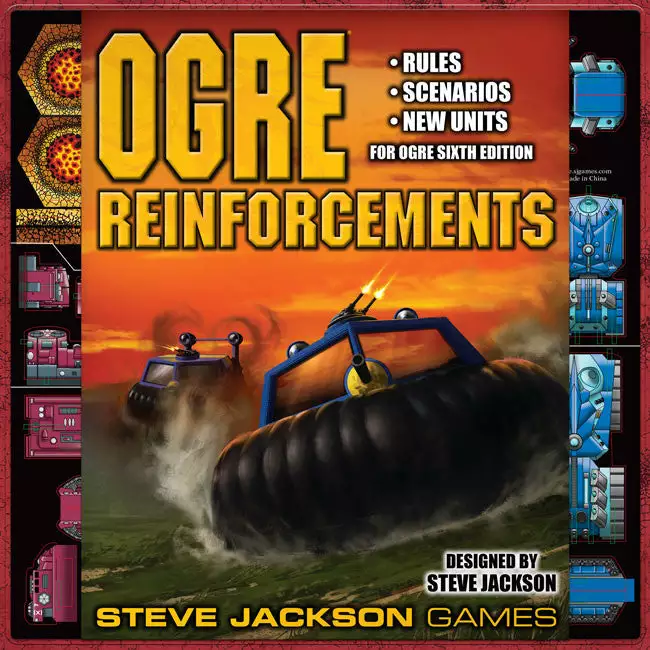 Steve Jackson Games Board Games Ogre Reinforcements 1 Steve Jackson Games Board Games Ogre Reinforcements
